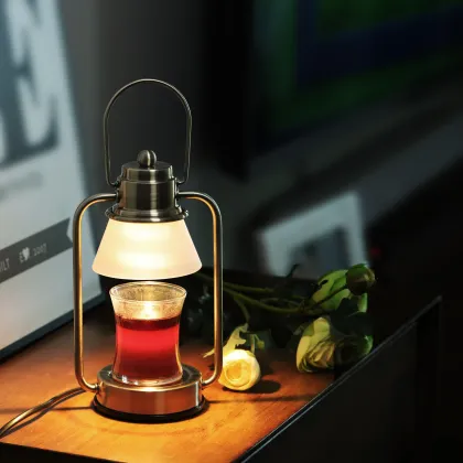 Mini Electric Candle Warmer for Fragrance Oils - Home Aromatherapy Lamp
