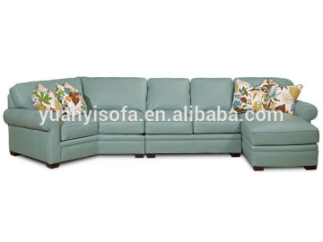 New design Corner leather sofa living room sofa sets YR1025C