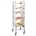 Stainless Steel 304 Single-Line GN Pan Trolley