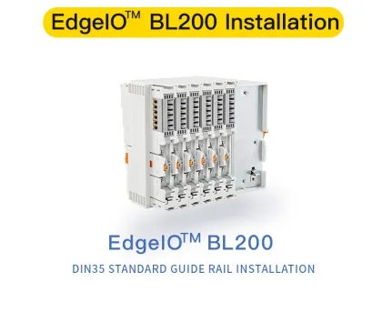 BACnet/IP I/O System BL207 for Security Systems