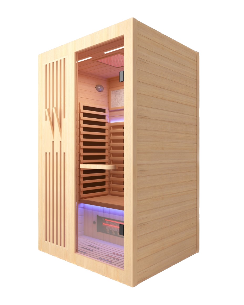 Sauna infravermelha de duas pessoas de duas pessoas