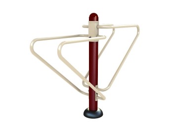 outdoor parallel bar fitness equipment for two people