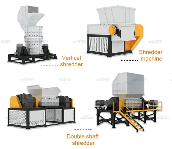 Heavy Duty Scrap Metal Shredder Machine