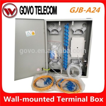 [NEW ARRIVAL] Brand New FTTH GJB-A24 indoor wall mount 24 port fiber optical terminal distribution box ODF
