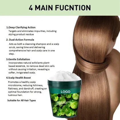 Natural Plant Organic Ginger Scalp Cleanser Shampoo