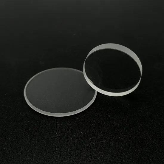 OEM Flat 20mm to 25.4mm CaF2 IR Grade Window for Spectrometer