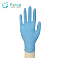 blue nitrile gloves disposable FDA and EN455 approved