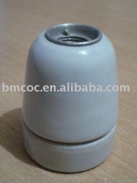 E27 ceramic lamp holder