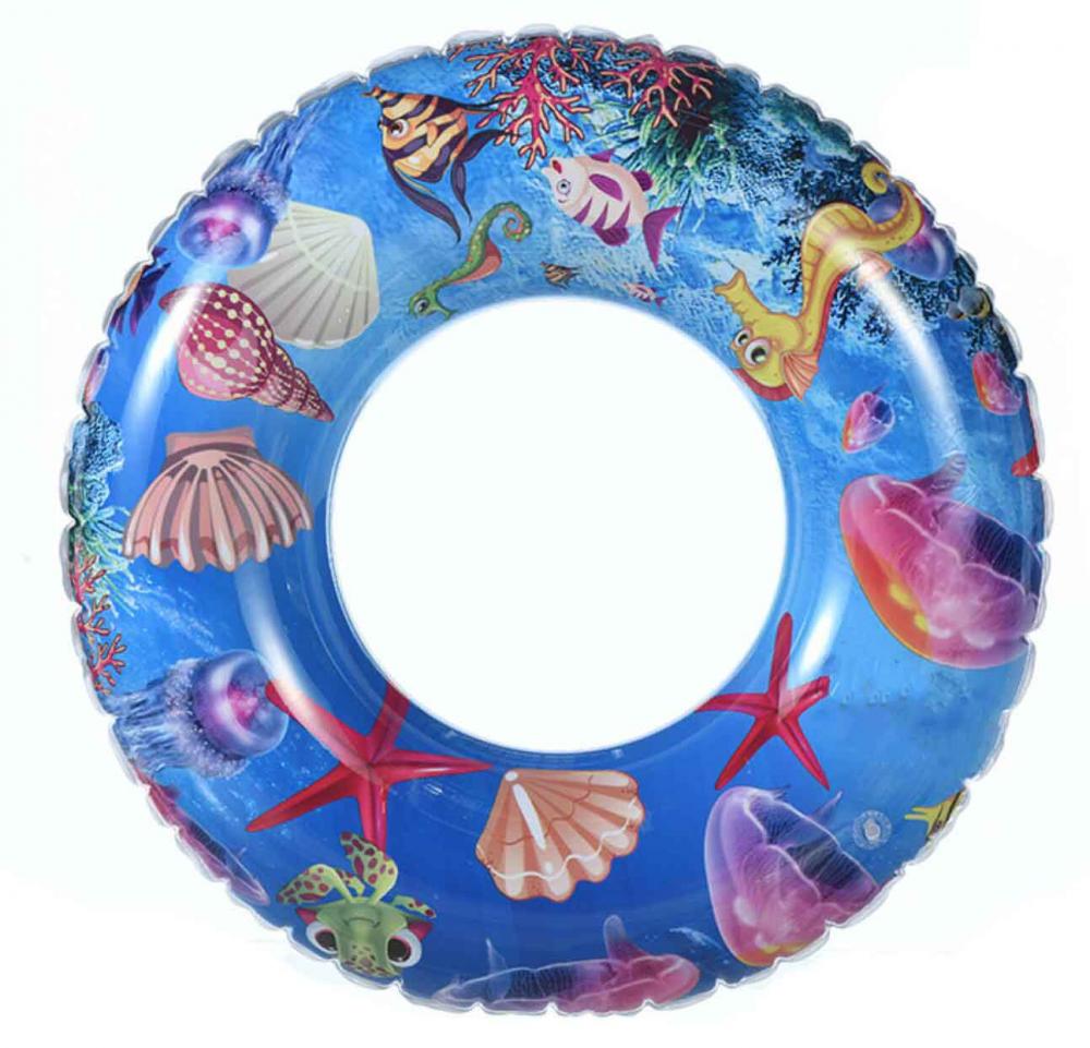 Printed Ocean Animals Swim Ring For Kids