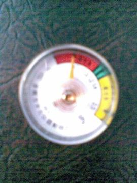 fire-fighting high temperature pressure gauge