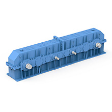 Metallurgical casting crane special gearbox
