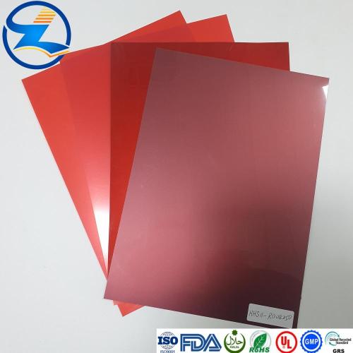 Customized Recyclable Rigid Colored and Transparent PC Films
