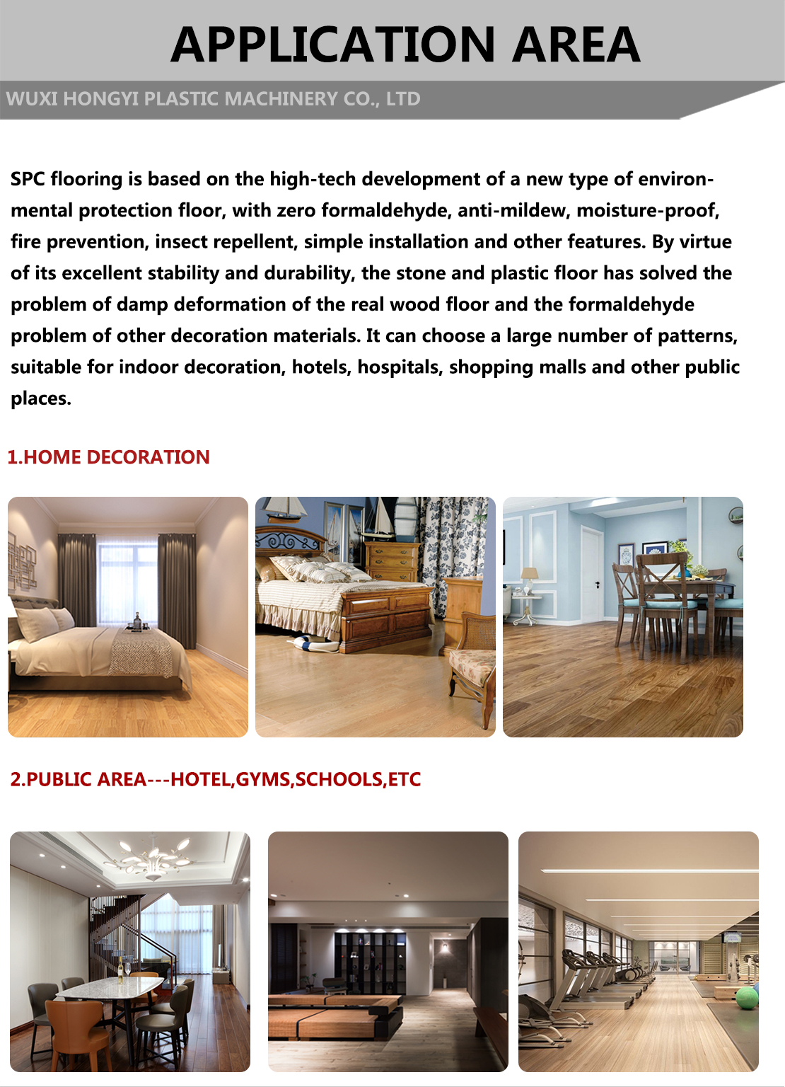 WPC SPC LVT Floor Production Line