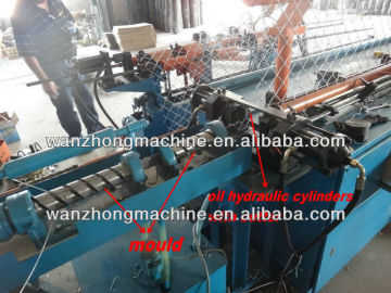 Weaving Machine For Chain Link Fence