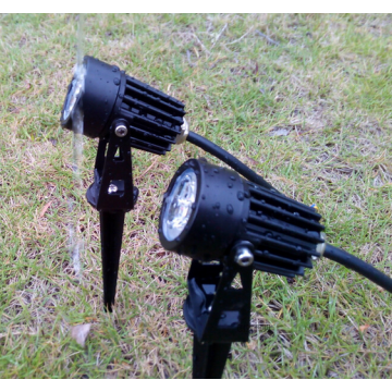 Outdoor RGB lighting 3watt led spike light