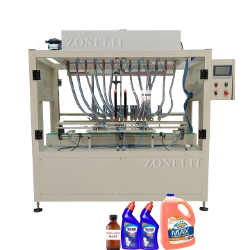 Automatic Corrosive Acid Chemical Filling Machine for Pesticide and Toilet Cleaner Bottles