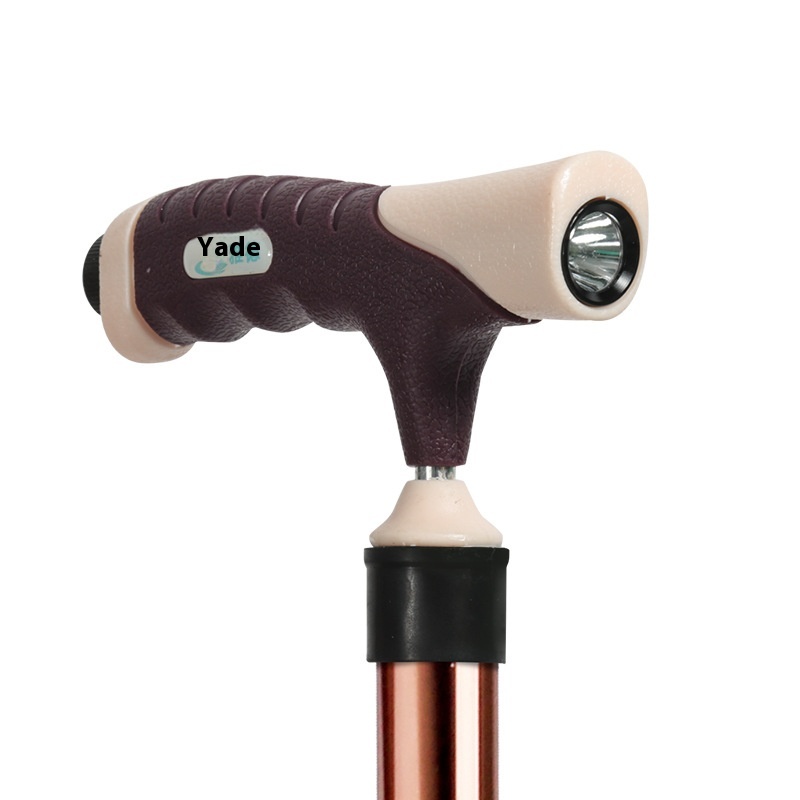 Lightweight Three-Legged Non-Slip Folding Cane Seat Elderly Walking Stick with Light Stool Disabled Accessible Crutch Chair4