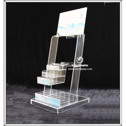 Aangepast retail acryl toonbank display stand rack