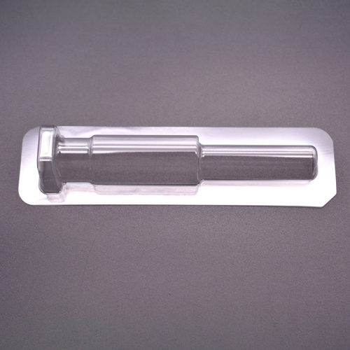 Small blister packaging of syringe