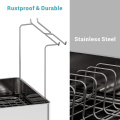 Kitchen Dish Drying Rack Unique Design Standing Steel Dish Rack Supplier