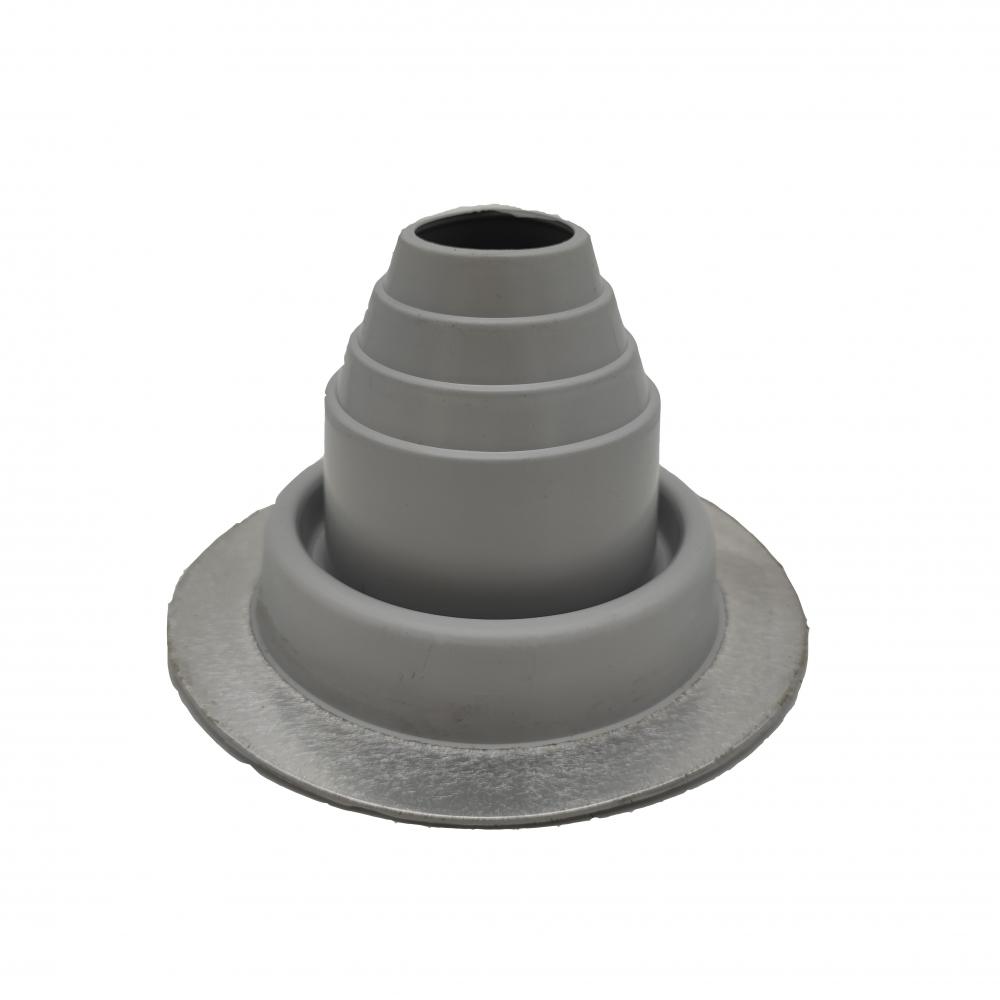 Weather Resistant Round EPDM/Silicone Aluminum Pipe Boot