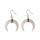 Natural Fashion Oxhorn Women Earrings