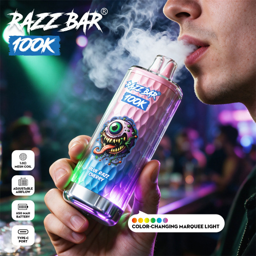 Razz Bar 100K Puffs Disposable Vape EU Warehouse