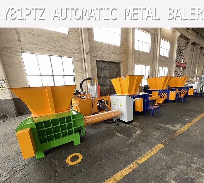 Y81PTZ Automatische Schrottmetallballenerlinie