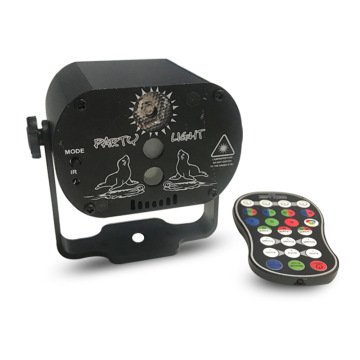Mini Red and Green Laser Disco Light with Remote Control for Home Parties