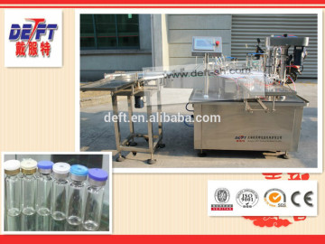 Small glass bottle filling capping machine