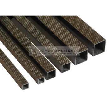 3K Carbon Fiber Square tube Carbon Fiber Composite Tube