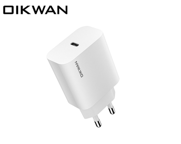 Single USB-C Port Adapter PD Fast Charger