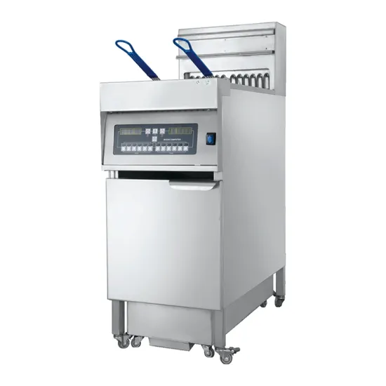 Commercial Vertical Computer Version Oil Fryer with Filter