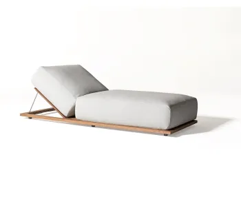 Hotel Teak Outdoor Furniture for Swimming Pool and Beach Sun Loungers