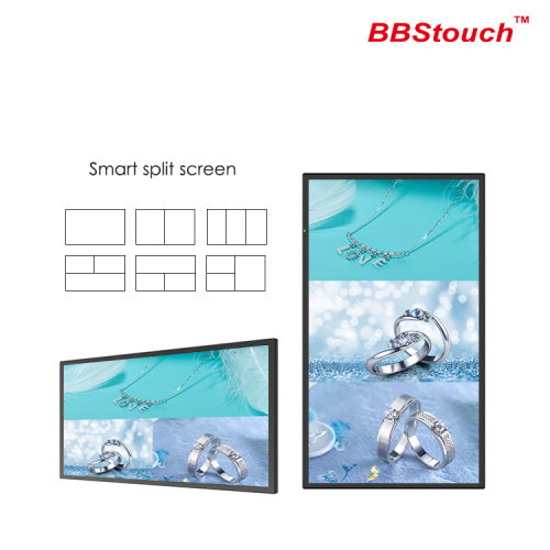 Wall-mounted LCD digital signage 32"~55"