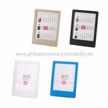 Calendars, Made of PS, 120*160*8mm Size