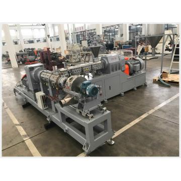 PP/PE Filler Masterbatch Plastic Twin Screw Extruder Pellet Making Machine