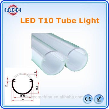 high lumen t8 t10 led tube light housing / tube light fixture for office lighting