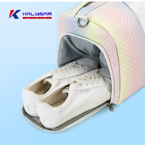 Women's Sports Duffel Bags With Shoe Compartment