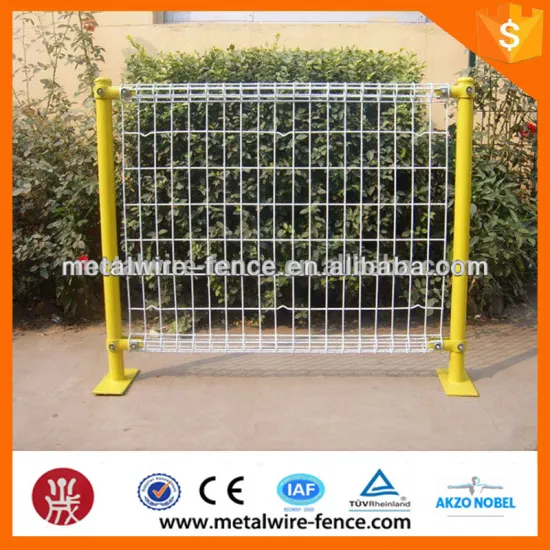 Decorative electric double loop wire fence