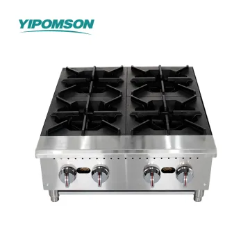 4 Burners Commercial Gas Hotplate Cooker