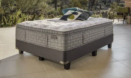 MLILY Latex and Memory Foam Mattress-in-a-Box: Premium Quality Single/Full Size Bed with Pillow Top