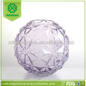 handblown cheap colored glass flower vases