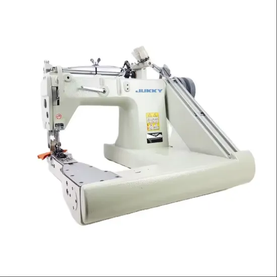 JUKKY JK 927 High-Speed Double Needle Feed-Off-the-Arm Chainstitch Sewing Machine