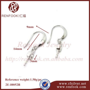 Renfook bracelet silver ear ring for diy