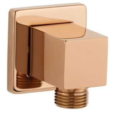 Square Brass Shower Seat And Spout
