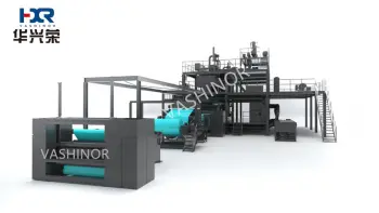 SMS spunmelt woven machinery production line