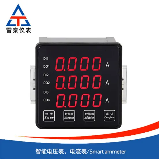 High-precision display smart voltmeter ammeter