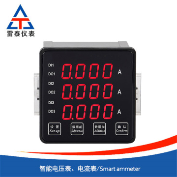 Högprecision Display Smart Voltmeter Ammeter