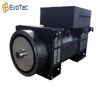 Synchronous 3 Phase 6 Pole Industrial Alternator